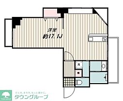 マイキャッスル上池袋 ワンルームの間取図画像
