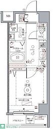 CREVISTA板橋本町 1Kの間取図画像
