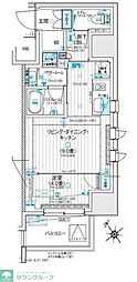 デュオステージ藤沢 1LDKの間取図画像