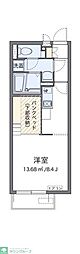 ミランダ宿町 ワンルームの間取図画像