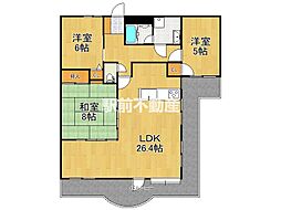 間取図画像 3LDK