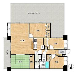 JGMシュリアン土井 4LDKの間取図画像