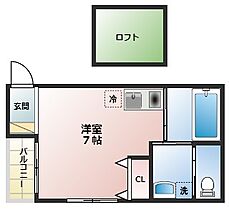 SANJUII 4C ｜ 兵庫県西宮市津田町（賃貸マンション1R・4階・26.47㎡） その2