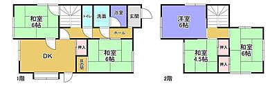 間取り:周辺に病院・コンビニ・学校などあります♪ 間取り:周辺に病院・コンビニ・学校などあります♪