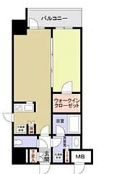 EEL馬車道 1LDKの間取図画像