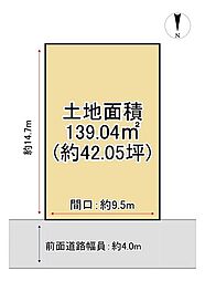 売土地 八幡市八幡土井