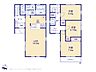 間取り：〜Floor plan〜  図面と異なる場合は現況を優先致します。