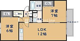 ティグリス  ｜ 大阪府東大阪市菱屋西2丁目（賃貸アパート2LDK・2階・53.00㎡） その2