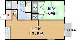 アイケイハイツ高井田A棟  ｜ 大阪府東大阪市高井田（賃貸アパート1LDK・2階・40.00㎡） その2