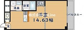 サウスフラワ  ｜ 大阪府東大阪市若江南町5丁目（賃貸マンション1R・2階・39.00㎡） その2