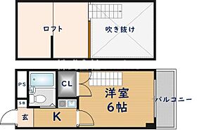 ラパンプラス  ｜ 大阪府東大阪市御厨栄町2丁目（賃貸マンション1K・5階・22.00㎡） その2