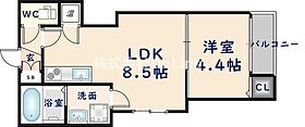 GRANDIR河内花園  ｜ 大阪府東大阪市花園本町2丁目（賃貸アパート1LDK・2階・30.38㎡） その2