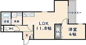 ジーメゾン東大阪寿クラディア  ｜ 大阪府東大阪市寿町2丁目（賃貸アパート1LDK・1階・37.75㎡） その2