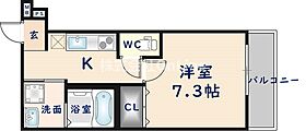 フジパレス俊徳道EAST  ｜ 大阪府東大阪市太平寺1丁目（賃貸アパート1K・1階・27.02㎡） その2