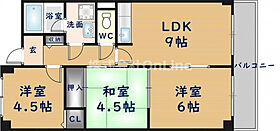 メゾンパルフェート  ｜ 大阪府東大阪市川俣1丁目（賃貸マンション3LDK・2階・56.13㎡） その2