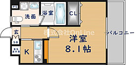 Ritz小阪  ｜ 大阪府東大阪市西堤学園町1丁目（賃貸マンション1K・4階・25.36㎡） その2