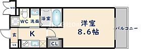 M’ｓマンション長栄寺  ｜ 大阪府東大阪市長栄寺（賃貸マンション1K・4階・26.87㎡） その2