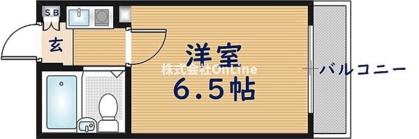 パサージュ・ヒロ ｜大阪府東大阪市上小阪4丁目(賃貸マンション1K・2階・18.00㎡)の写真 その2