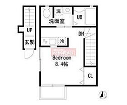 グランドュール上用賀 201 ｜ 東京都世田谷区上用賀５丁目8-7（賃貸アパート1R・2階・26.72㎡） その2