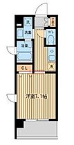 ＫＤＸレジデンス用賀 406 ｜ 東京都世田谷区瀬田５丁目34-21（賃貸マンション1K・4階・25.32㎡） その2