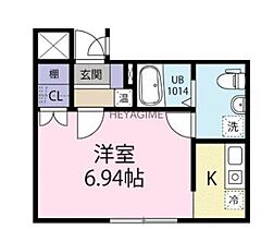 トライベッカ三軒茶屋 302 ｜ 東京都世田谷区三軒茶屋２丁目45-6（賃貸アパート1K・3階・21.87㎡） その2