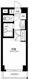 ジェイパーク駒沢 1階1Kの間取り