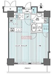フェニックス西参道タワー 1LDKの間取図画像