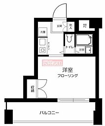ライオンズマンション三軒茶屋第7 1Kの間取図画像