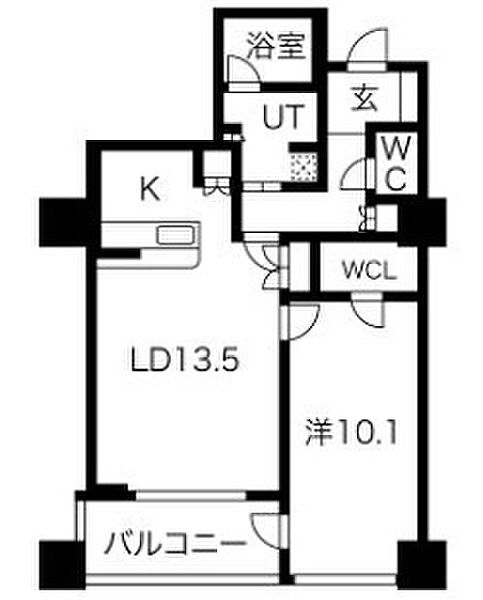 アルグラッドザ・タワー心斎橋 ｜大阪府大阪市中央区東心斎橋1丁目(賃貸マンション1LDK・28階・63.76㎡)の写真 その2