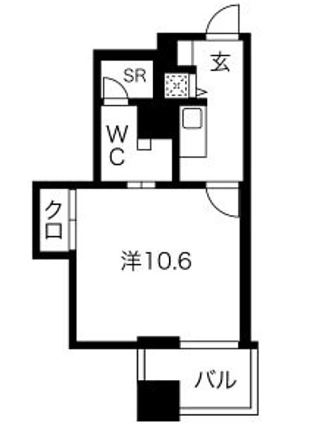 アルグラッドザ・タワー心斎橋 ｜大阪府大阪市中央区東心斎橋1丁目(賃貸マンション1K・20階・32.11㎡)の写真 その2