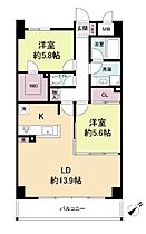 レジディア玉造  ｜ 大阪府大阪市東成区玉津1丁目（賃貸マンション2LDK・5階・68.65㎡） その2