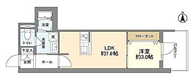 RJRプレシア南堀江  ｜ 大阪府大阪市西区南堀江2丁目5-7（賃貸マンション1LDK・2階・29.44㎡） その2