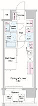 大阪府大阪市北区松ケ枝町（賃貸マンション1DK・12階・26.13㎡） その2