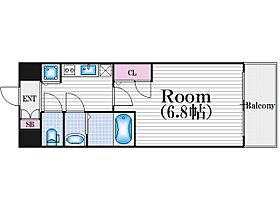 大阪府大阪市福島区吉野4丁目18-11（賃貸マンション1K・9階・23.15㎡） その2