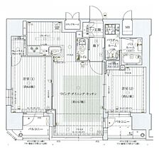 大阪府大阪市北区曾根崎1丁目（賃貸マンション2LDK・4階・58.92㎡） その2