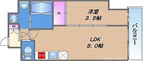 グランパシフィック東今里innovation(イノベーション)  ｜ 大阪府大阪市生野区新今里5丁目19（賃貸マンション1LDK・6階・30.01㎡） その2