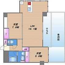 Dios城東  ｜ 大阪府大阪市城東区東中浜4丁目3（賃貸マンション2LDK・1階・67.86㎡） その2