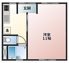 すみれ荘 2A ｜ 愛知県豊橋市吉川町236-2（賃貸アパート1K・2階・26.40㎡） その2