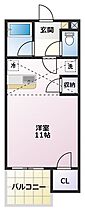 セザンヌ佐藤 103 ｜ 愛知県豊橋市佐藤2丁目3-14（賃貸アパート1K・1階・25.77㎡） その2