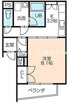 ラ・カゼッタ 401 ｜ 愛知県豊橋市魚町57-1（賃貸マンション1K・4階・35.49㎡） その2