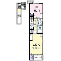 かぼす　II 201 ｜ 愛知県豊橋市小池町28番地1（賃貸アパート1LDK・2階・43.79㎡） その2