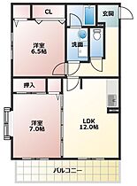 グランヒルズつつじが丘 102 ｜ 愛知県豊橋市つつじが丘3丁目12-3（賃貸マンション2LDK・1階・59.00㎡） その2