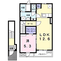 ローマアリエス．Ｄ 203 ｜ 茨城県神栖市柳川2092-166（賃貸アパート1LDK・2階・46.54㎡） その2