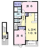 Ｎレジデンス　ネオII 202 ｜ 茨城県神栖市深芝字昭田556（賃貸アパート2LDK・2階・57.21㎡） その2