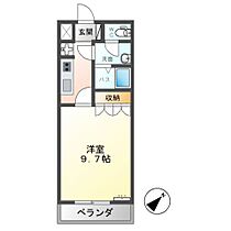 スカイヴァレィＢ  ｜ 茨城県鹿嶋市緑ヶ丘２丁目（賃貸アパート1K・2階・29.75㎡） その2