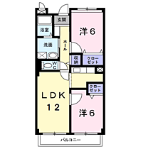 パルテールＡ 203 ｜ 茨城県鹿嶋市大字宮津台150番地28（賃貸マンション2LDK・2階・55.08㎡） その2