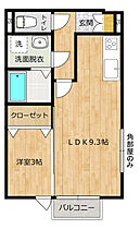 ベルハウスC棟 202 ｜ 茨城県神栖市大野原５丁目2-71（賃貸アパート1LDK・2階・33.12㎡） その2