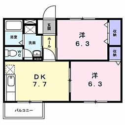 🉐敷金礼金0円！🉐エスポワールＡ