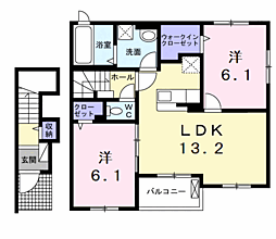 K’sヴィレッジ平井 B 2階/202