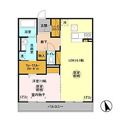 Casa（カーサ）　EXE　A（エグゼエー） 1階/102